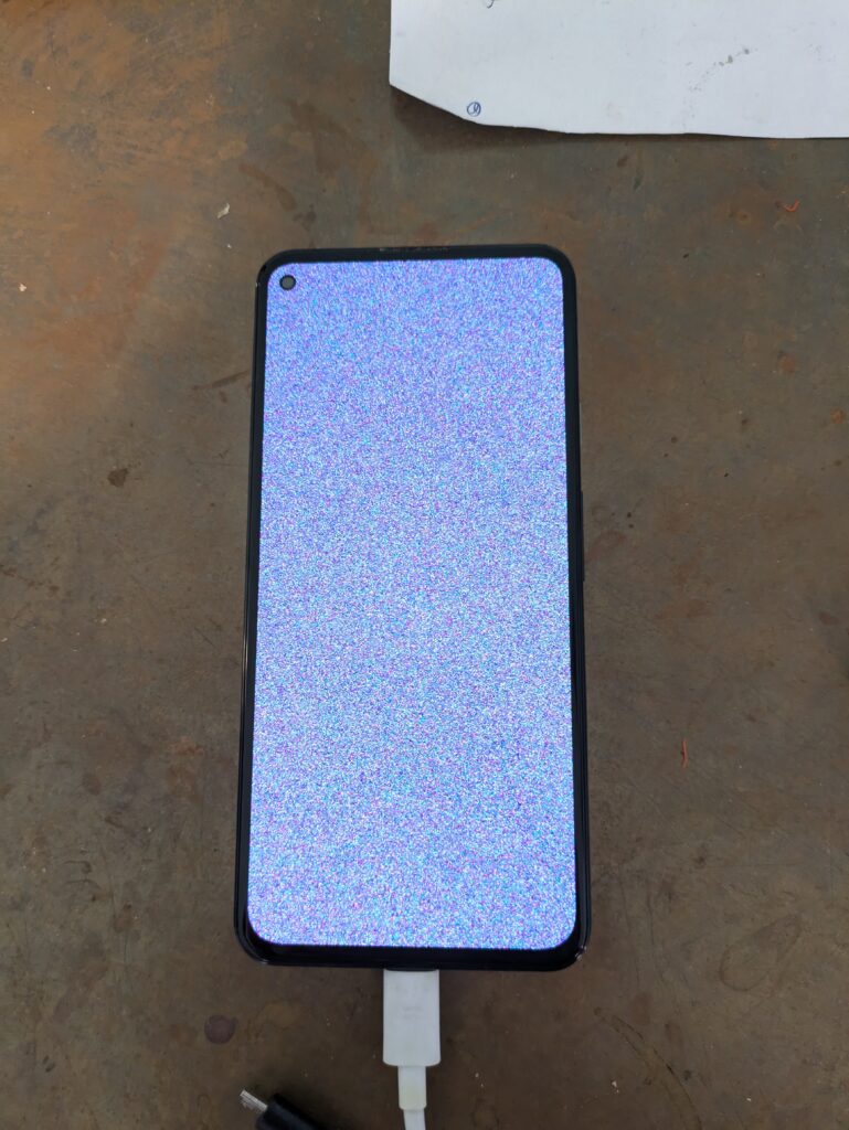 Google Pixel 5A screen flashing "colored snow" - Recovering the photos.